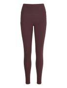 Essentials Leggings Bottoms Leggings Burgundy Adidas Originals