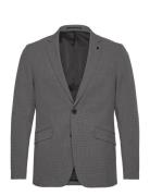 Conrad Xo Blazer Suits & Blazers Blazers Single Breasted Blazers Grey Clean Cut Copenhagen