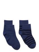 Gant Striped Socks 2-Pack Socks & Tights Socks Navy GANT