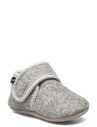 Baby Wool Slippers Slippers Hjemmesko Grey CeLaVi