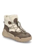 Moriah Range Mid Warm Lined Waterproof Snow Boot Natural Woven Shoes Wintershoes Beige Timberland