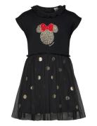 Dress Dresses & Skirts Dresses Casual Dresses Short-sleeved Casual Dresses Black Minnie Mouse