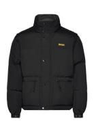 Cp Dakota Recycle Full Zip Jkt Uldfrakke Frakke Black Ciesse Piumini