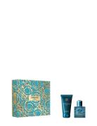 Gift Set Eros Pour Homme Edt + Shower Gel Beauty Men All Sets Nude Versace Fragrance