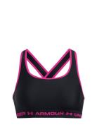 Crossback Mid Bra Sport Bras & Tops Sports Bras - All Black Under Armour