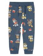 Nmmsug Pawpatrol Nreg Swe Pants Bru Cplg Bottoms Sweatpants Blue Name It