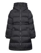 Long Heavy Padded Jacket Foret Jakke Black GANT