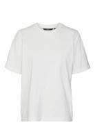 Vmdemi Ss O-Neck Top Jrs Noos Tops T-shirts & Tops Short-sleeved White Vero Moda