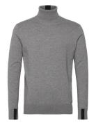 Mmgadam Supima Rollneck Knit Tops Knitwear Turtlenecks Grey Mos Mosh Gallery