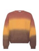 Sundown Knit Sweater Tops Sweatshirts & Hoodies Sweatshirts Orange H2O Fagerholt