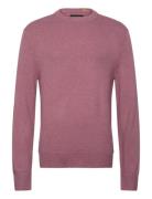 Soft Knit Regular Fit Sweater Tops Knitwear Round Necks Pink Scotch & Soda