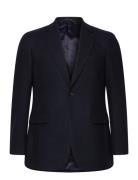 Slim Herringb Suit Blazer Suits & Blazers Blazers Single Breasted Blazers Navy GANT