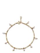 Lula White Bracelet Accessories Jewellery Bracelets Chain Bracelets Gold Maanesten