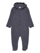 Hush Wool Wholesuit Outerwear Fleece Outerwear Fleece Suits Navy Fixoni