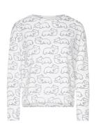 Liam - Sweatpyjama Shirt Top White Etam