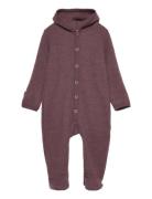 Hush Wool Wholesuit Outerwear Fleece Outerwear Fleece Suits Burgundy Fixoni