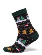 The Chilled Christmas Socks Lingerie Socks Regular Socks Black Christmas Sweats