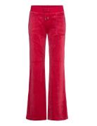 Layla Low Rise Pocket Bottoms Trousers Joggers Red Juicy Couture