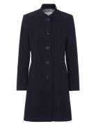 Classic Coat Uldfrakke Frakke Navy Newhouse