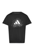 Jg Gl Tee Tops T-Kortærmet Skjorte Black Adidas Sportswear