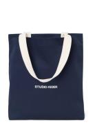 Sigrid Tote Bag Shopper Taske Navy STUDIO FEDER