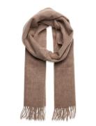 Bs Kemsley Scarf Accessories Scarves Winter Scarves Brown Bruun & Stengade