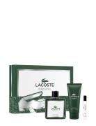 Original Xmas Set - Edp60 + Sg100 Parfume Eau De Parfum Nude Lacoste Fragrance