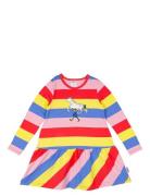 Pippi Stripe Dress Dresses & Skirts Dresses Casual Dresses Long-sleeved Casual Dresses Multi/patterned Pippi Langstrømpe