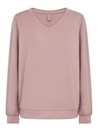 Sc-Banu Tops Sweatshirts & Hoodies Sweatshirts Pink Soyaconcept