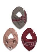 Bandana Bib Uni -Aop  Baby & Maternity Care & Hygiene Dry Bibs Red Pippi