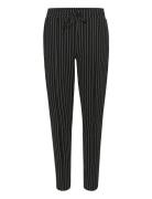 Cuarletta Jersey Pants Bottoms Trousers Slim Fit Trousers Black Culture