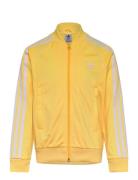 Sst Track Top Tops Sweatshirts & Hoodies Sweatshirts Yellow Adidas Originals