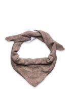 Small Triangle Scarf Accessories Scarves Winter Scarves Brown Gina Tricot