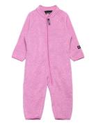 Fleece Overall, Tahti Outerwear Fleece Outerwear Fleece Suits Pink Reima