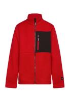 Fleece Sweater, Meininki Outerwear Fleece Outerwear Fleece Jackets Red Reima