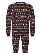 The Joyful Christmas Pyjamas Pyjamas Nattøj Black Christmas Sweats