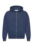 Hco. Guys Sweatshirts Tops Sweatshirts & Hoodies Hoodies Blue Hollister