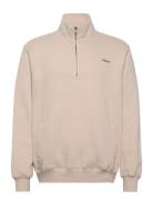 Hco. Guys Sweatshirts Tops Sweatshirts & Hoodies Sweatshirts Beige Hollister