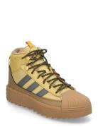 Superstar Winter Trek J Sport Sneakers High-top Sneakers Yellow Adidas Originals