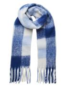 Pcbea Long Scarf Noos Bc Accessories Scarves Winter Scarves Blue Pieces