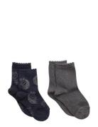 Erina Wool Rib Socks - 3-Pack Lingerie Socks Regular Socks Black Mp Denmark