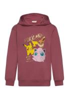 Sweatshirt Ls Tops Sweatshirts & Hoodies Hoodies Pink Minymo