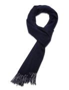 Slhtope Wool Scarf Accessories Scarves Winter Scarves Blue Selected Homme