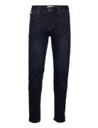 5 Pocket Superflex Recycled Polyest Bottoms Jeans Tapered Blue Lindbergh