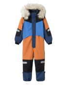 Nmnstorm12 Ski Suit Block Fo Outerwear Coveralls Snow-ski Coveralls & Sets Blue Name It