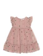 Tnsmarthine Hollie S_L Dress Dresses & Skirts Dresses Casual Dresses Short-sleeved Casual Dresses Pink The New