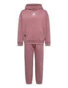 F8-Fleece Set Sport Sweatsuits Pink Converse