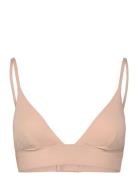 Smooth Triangle Bralette Lingerie Bras & Tops Soft Bras Bralette Pink Hunkemöller