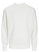 Jjebradley Sweat Crew Noos Tops Sweatshirts & Hoodies Sweatshirts White Jack & J S