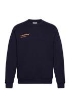 Brody Sweatshirt 2.0 Tops Sweatshirts & Hoodies Sweatshirts Navy Les Deux